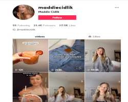 She is also active on TikTok and garnered the atte She is also active on TikTok and garnered the attention of 23,000 and counting followers as of June 2020, She has also received more than 117,000 like
